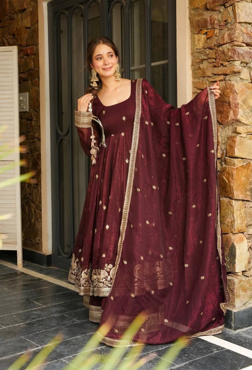 Kashish Elegant Heavy Embroidered Sequence Work Set