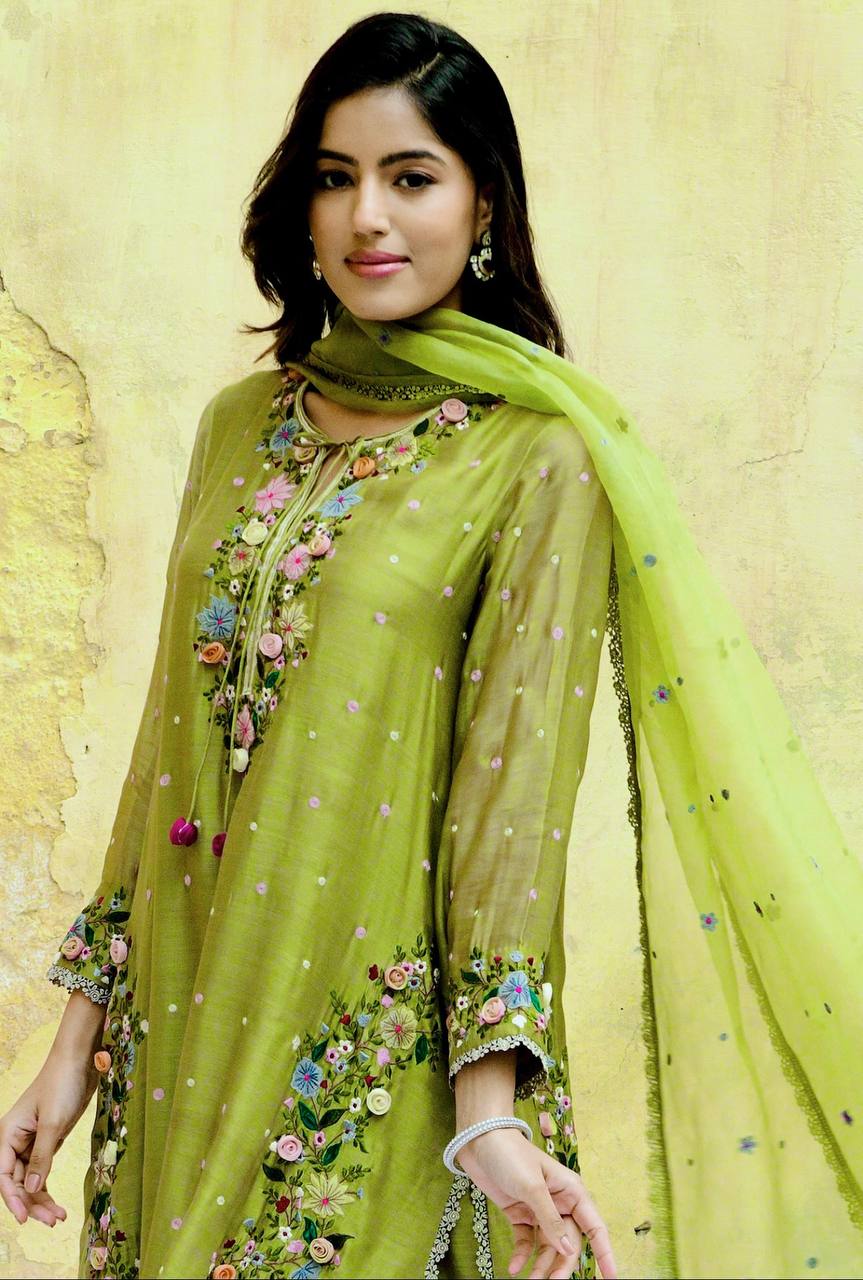 Sanvi Designer Party Wear Fency  Suit