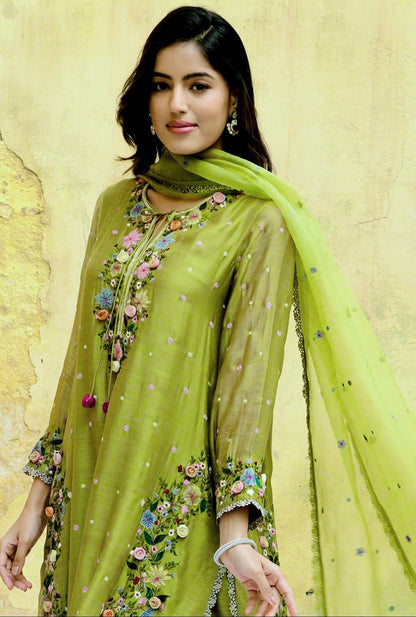Sanvi Designer Party Wear Fency  Suit