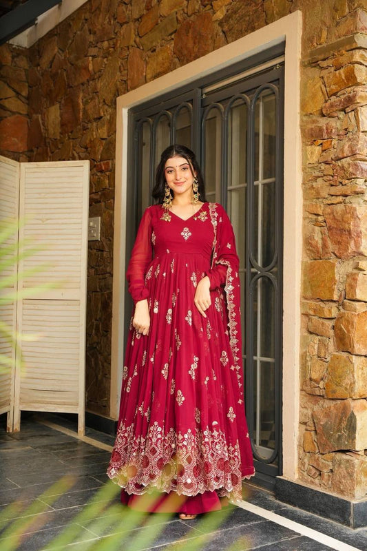 Raaniraj Heavy Designer Party Wear LSuit Set