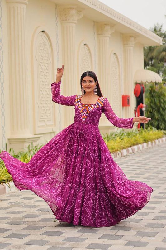 A Twirl of Bandhani Dreams and Mirror Magic
